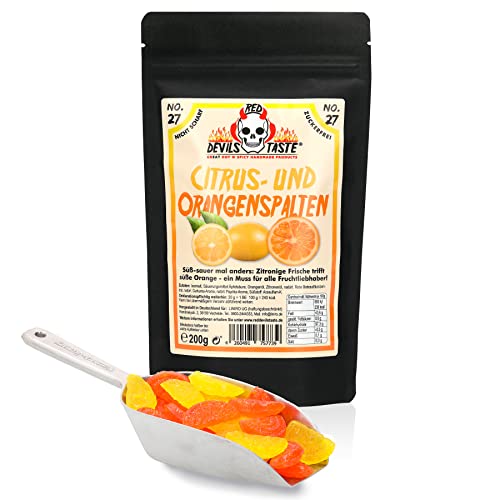 Citrus- und Orangenspalten - nicht scharf - zuckerfrei - Hotskala: 0 - RED DEVILS TASTE von RED DEVILS TASTE