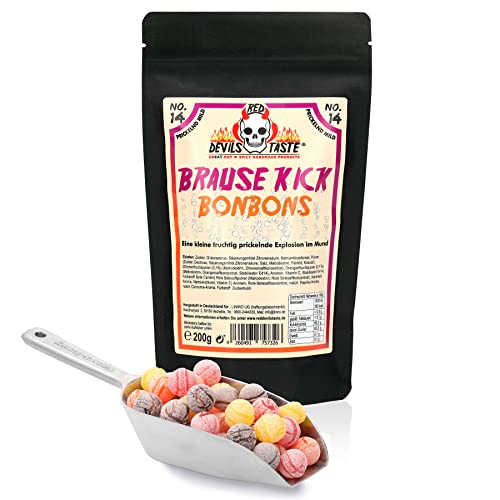 Der Brause Kick - Bonbon Mix - mild - 200g - im zip Beutel - RED DEVILS TASTE von RED DEVILS TASTE