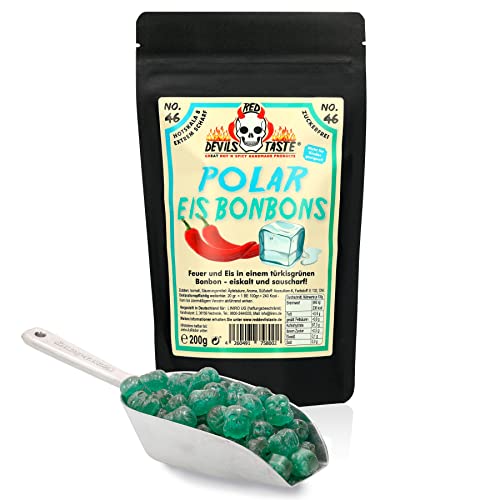 Polar Eis Bonbons - zuckerfrei - 200g - Hotskala: 8 - RED DEVILS TASTE von RED DEVILS TASTE