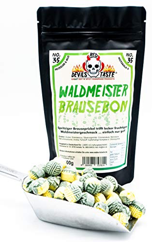 Waldmeister Brause Bonbon - mild - 200g - Hotskala: 0 Optimal für Kinder geeignet von RED DEVILS TASTE