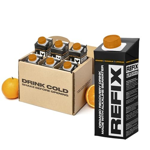 REFIX Orange 6 Tetrapak - Organic Recovery Drink von REFIX