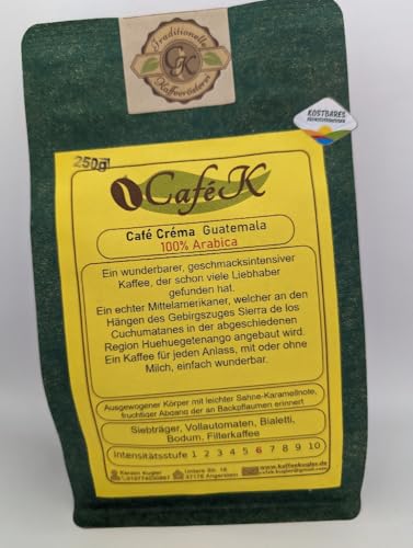 REGIONALA24 - Café Crema 1Kg Manufakturkaffee Kaffeebohnen Kaffee REGIONALA24 - Café Crema 1Kg Manufakturkaffee Kaffeebohnen Kaffee von REGIONALA