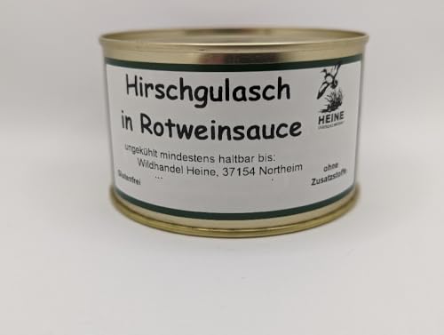 REGIONALA24 - Hirschgulasch in Rotweinsauce Handmade Manufaktur Hirsch Gulasch Wildgericht REGIONALA24 - Hirschgulasch in Rotweinsauce Handmade Manufaktur Hirsch Gulasch Wildgericht von REGIONALA