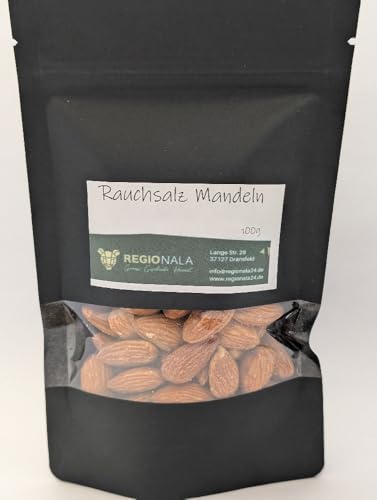 REGIONALA24 – Mandelkerne geröstet mit Rauchsalz REGIONALA24 – Mandelkerne geröstet mit Rauchsalz von REGIONALA
