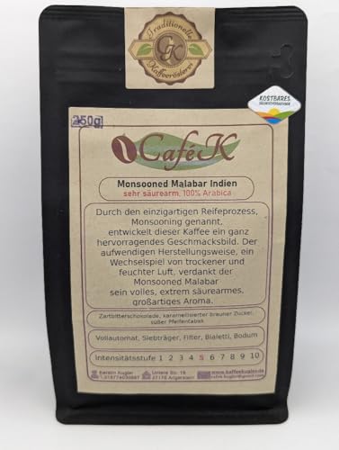 REGIONALA24 - Monsooned Malabar Indien 1kg Manufakturkaffee Kaffee Bohnen Kaffeebohnen REGIONALA24 - Monsooned Malabar Indien 1kg Manufakturkaffee Kaffee Bohnen Kaffeebohnen von REGIONALA