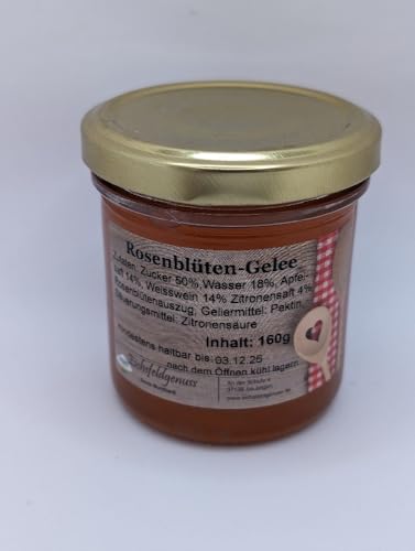 REGIONALA24 - Rosenblütengelee Handmade Manufaktur Rosenblüten Gelee Marmelade Fruchtaufstrich REGIONALA24 - Rosenblütengelee Handmade Manufaktur Rosenblüten Gelee Marmelade Fruchtaufstrich von REGIONALA
