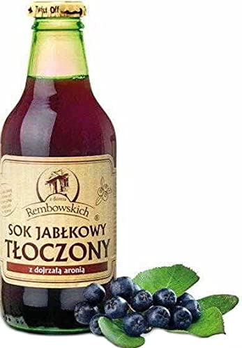 Apfelsaft mit Aronia gepresst 250 ml Rembowscy von Rembowscy