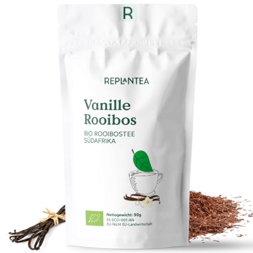 ROOIBOS VANILLE BIO 90g (45 Tassen) | Rooibos Tee Vanille REPLANTEA® von REPLANTEA Cuidamos tu Naturaleza