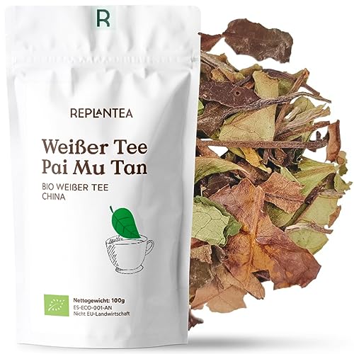 WEIßER TEE Pai Mu Tan Bio 50g | Bai Mu Dan Weisser Tee REPLANTEA® von REPLANTEA Cuidamos tu Naturaleza