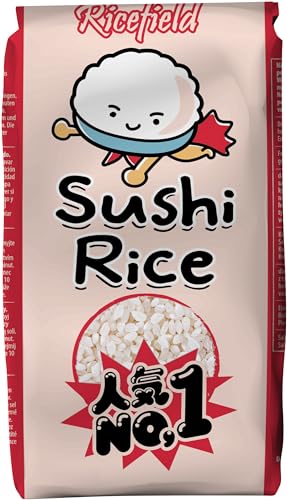 RICEFIELD Sushi Reis, Rundkorn, Japonica - 1 x 1 kg RICEFIELD Sushi Reis, Rundkorn, Japonica - 1 x 1 kg von RICEFIELD