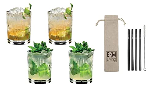 Riedel Mixing Rum Vorteilsset 5515/52 S5 + Gratis 4er Set EKM Living Edelstahl Trinkhalme Schwarz Riedel Mixing Rum Vorteilsset 5515/52 S5 + Gratis 4er Set EKM Living Edelstahl Trinkhalme Schwarz von RIEDEL
