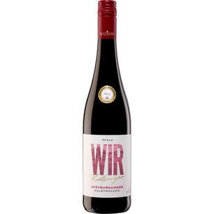 WIR Rietburger Spätburgunder Rotwein halbtrocken 12.5% vol., 6er Pack (6 x 0.75 l) von RIETBURG