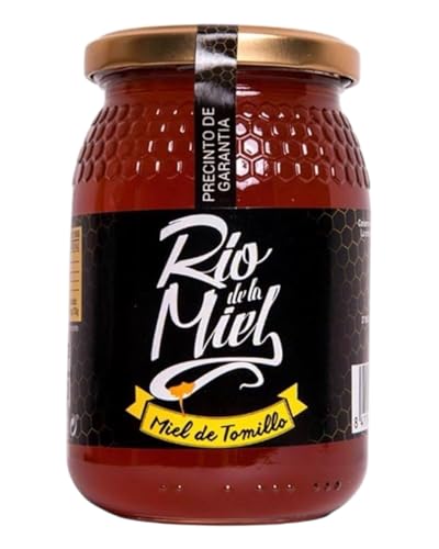Thymianhonig. Reiner Bienenhonig. 100% natürlicher Bienenhonig. Handwerkliches Produkt aus eigener Ernte. Intensives Blumenaroma. Herkunft: Salamanca. Reiner Thymianhonig. Honig aus Spanien. Thymianhonig. Reiner Bienenhonig. 100% natürlicher Bienenhonig. Handwerkliches Produkt aus eigener Ernte. Intensives Blumenaroma. Herkunft: Salamanca. Reiner Thymianhonig. Honig aus Spanien. von RIO DE LA MIEL