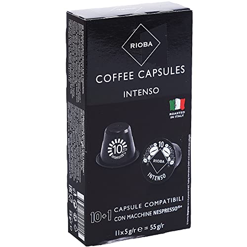 Rioba Kaffeekapseln Intenso 11 Kapseln (55 g) von RIOBA
