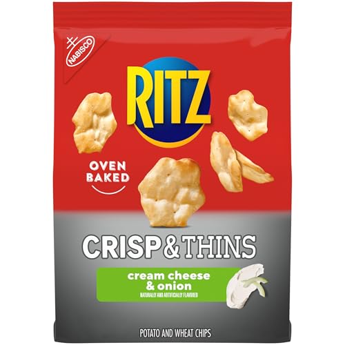 Ritz Crisp & Thins Cream Cheese & Onion Chips| 7.1 Ounce Ritz Crisp & Thins Cream Cheese & Onion Chips| 7.1 Ounce von RITZ