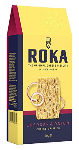 ROKA Cheese Crispies Cheddar 70g ROKA Cheese Crispies Cheddar 70g von ROKA