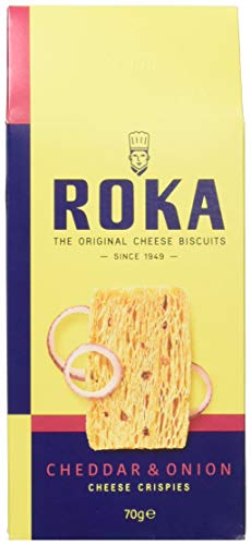 Roka Cheese Crispies Cheddar 70g Roka Cheese Crispies Cheddar 70g von ROKA