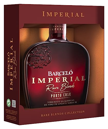 Ron Barceló Imperial Porto Cask 40% vol. (1 x 0,7 l) veredelter Dominikanischer Rum mit besonderem Cask Finishing in ehem. Portweinfässern; in edler Geschenkbox; Rare Blend Collection von Ron Barceló