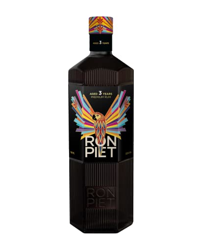 RON PIET PREMIUM RUM 3 Jahre | Single Barrel Rum gereift im Bourbonfass | Aus feinstem Rohzucker | Produziert in Panama,abgefüllt in eigener Manufaktur in Hamburg | 0,7L RON PIET PREMIUM RUM 3 Jahre | Single Barrel Rum gereift im Bourbonfass | Aus feinstem Rohzucker | Produziert in Panama,abgefüllt in eigener Manufaktur in Hamburg | 0,7L von RON PIET