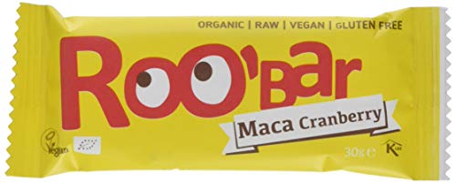 Roobar maca und cranberries, 10er Pack (10 x 30 g) von ROOBAR