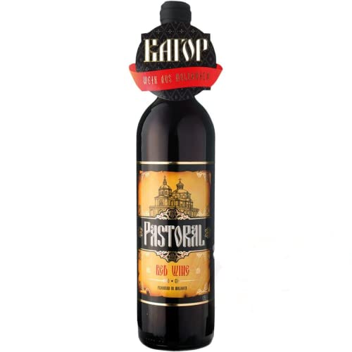 ROTWEIN MOLDAWIEN "PASTORAL" | KAGOR | lieblich | Neu | flasche 0.75l | Alkohol 13% | Geschenk von ROSHEN