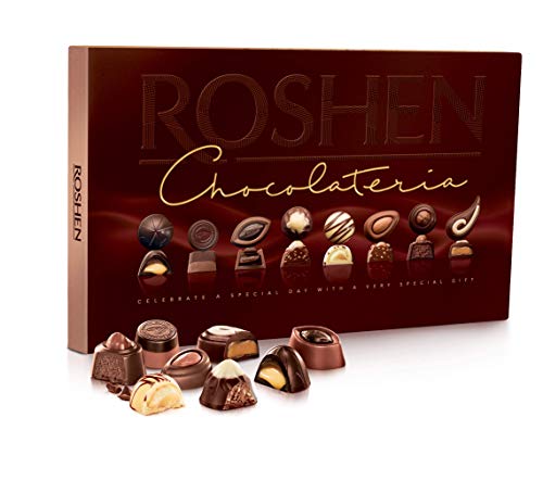 Roschen Sortiment "Chocolateria" Süßigkeiten-Geschenkbox (194 g) von ROSHEN