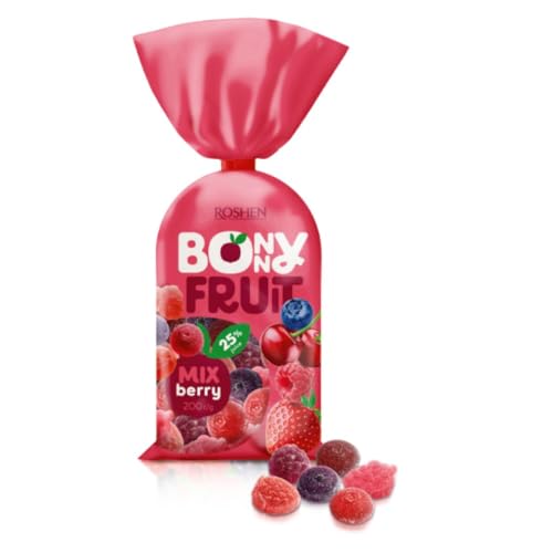 Roshen Bonny-Fruit jelly candies Beeren-Mix 200g Roshen Bonny-Fruit jelly candies Beeren-Mix 200g von ROSHEN