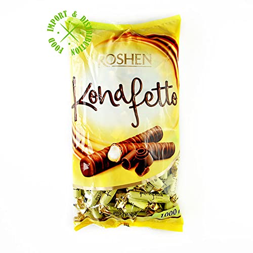 Roshen Konafetto Milchbonbons 1kg 125szt Roshen Konafetto Milchbonbons 1kg 125szt von ROSHEN