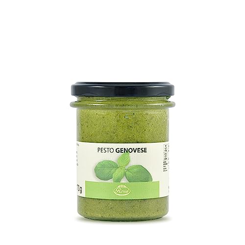 Pesto Genovese Rossi 1947, 100% Italienische handwerklich Produkt, ein Dose von 180g Pesto Genovese Rossi 1947, 100% Italienische handwerklich Produkt, ein Dose von 180g von ROSSI