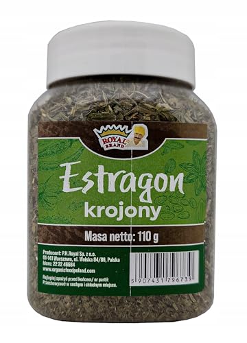 Estragonblätter aromatisch 110 g, wiederverwendbare Dose/Gewürzglas von ROYAL BRAND