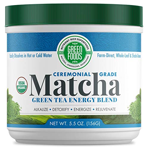 Organic Matcha Green Tea, 5.5oz (156 g) - Green Foods von Green Foods