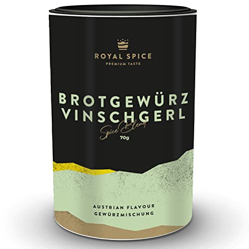 Royal Spice Brotgewürz Vinschgerl 70g - Grobe, rustikale & aromatische Brotgewürzmischung gemahlen - Für echte frische Südtiroler Vinschgerl/Vinschgauer Brot - Brot Backen Gewürz Royal Spice Brotgewürz Vinschgerl 70g - Grobe, rustikale & aromatische Brotgewürzmischung gemahlen - Für echte frische Südtiroler Vinschgerl/Vinschgauer Brot - Brot Backen Gewürz von ROYAL SPICE