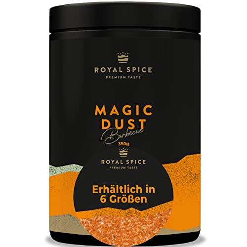 Royal Spice Magic Dust BBQ Rub Gewürzmischung 350g - Erster In Deutschland Hergestellter Magic Dust Rub Nach Dem Originalrezept Von Mike Mills - Verschiedene Größen erhältlich von ROYAL SPICE bbq rubs & spices