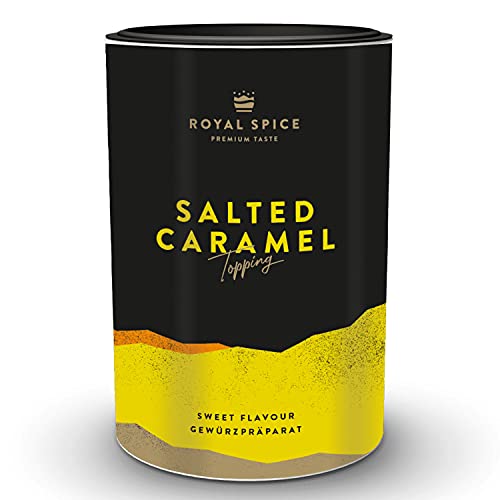 Royal Spice Salted Caramel Gewürz - 120g Dose - Gesalzener Karamell Gewürzmischung für Überragenden Nachtisch, Pancakes, Porridge & mehr Royal Spice Salted Caramel Gewürz - 120g Dose - Gesalzener Karamell Gewürzmischung für Überragenden Nachtisch, Pancakes, Porridge & mehr von ROYAL SPICE