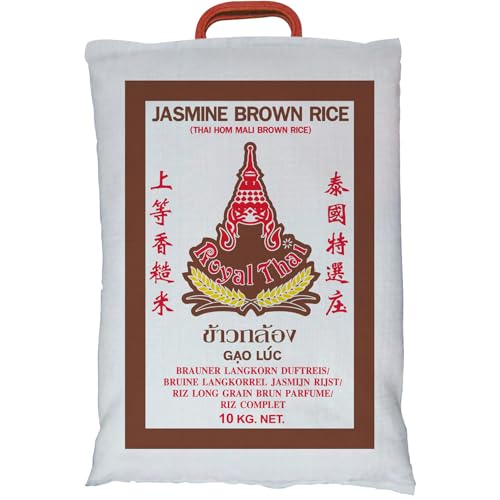 ROYAL THAI RICE - Brauner Langkorn Duftreis - 1 X 10 KG ROYAL THAI RICE - Brauner Langkorn Duftreis - 1 X 10 KG von Royal Thai