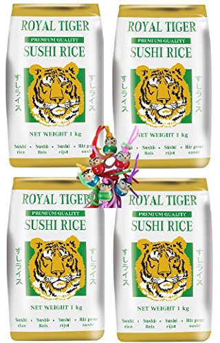 4er Pack - Royal Tiger - Sushi Reis 4 x 1kg Premium Quality Sushi Rice 4er Pack - Royal Tiger - Sushi Reis 4 x 1kg Premium Quality Sushi Rice von ROYAL TIGER