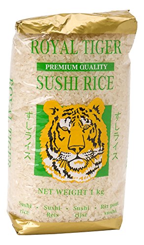 Royal Tiger Reis für Sushi, 12er Pack (12 x 1 kg) von ROYAL TIGER