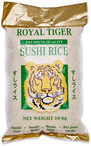 Royal Tiger Reis für Sushi, 1er Pack (1 x 10 kg) von ROYAL TIGER