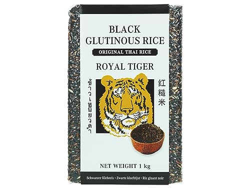 Royal Tiger Schwarze Klebreis 1 kg Royal Tiger Schwarze Klebreis 1 kg von ROYAL TIGER