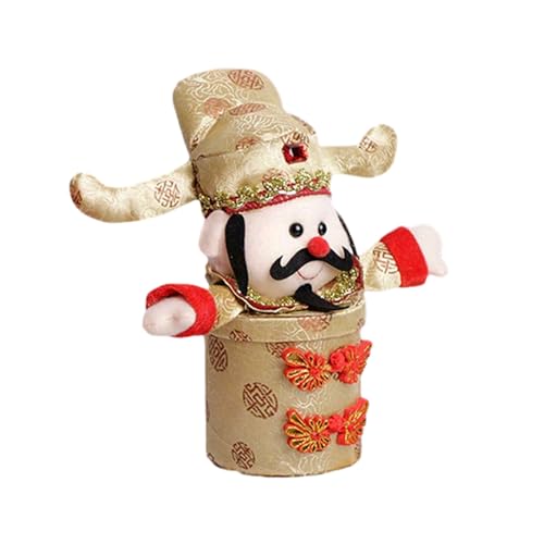 ROYALEAD God of Wealth Candy Box for Spring Festival Lucky God Candy Box for Cookie Candy Festive Desk Candy Organizers Box von ROYALEAD
