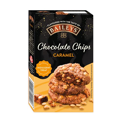Baileys Chocolate Chips Dark, alkoholfrei, zum Backen & Dekorieren, Schokoladen-Drops mit dem Geschmack von Original Irish Cream Likör, 1 x 100g von RUF