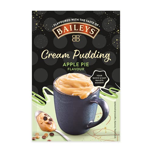 Baileys Cream Pudding Apple Pie, alkoholfrei, cremiger Pudding mit Geschmack vom Original Baileys Irish Cream Likör, einfache Zubereitung,1x59g Beutel Baileys Cream Pudding Apple Pie, alkoholfrei, cremiger Pudding mit Geschmack vom Original Baileys Irish Cream Likör, einfache Zubereitung,1x59g Beutel von RUF