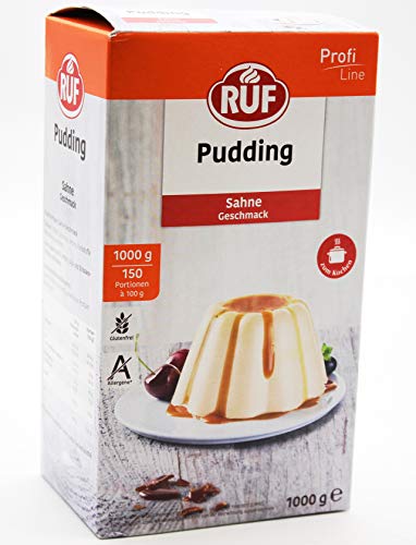 RUF Pudding Sahne Geschmack, (1 x 1 kg) von RUF
