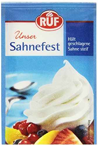 RUF Sahnefest, 5 Beutel, 40g von RUF