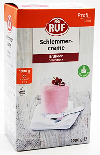 RUF Schlemmercreme Erdbeer, 10er Pack (10 x 1 kg) von RUF