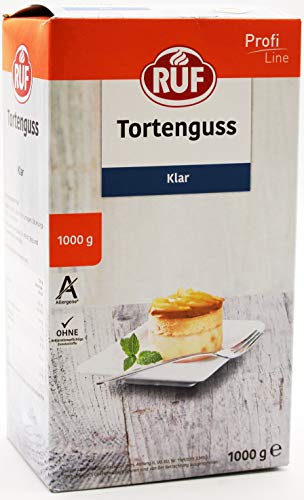 RUF Tortenguss Klar, 10er Pack (10 x 1 kg) von RUF