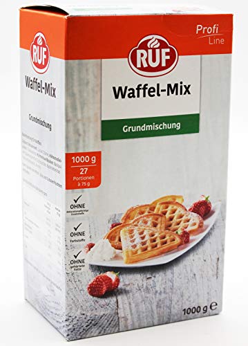 RUF Waffel-Mix Grundmischung, 10er Pack (10 x 1 kg) von RUF