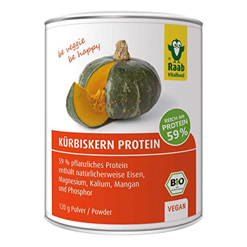 Raab Vitalfood - Bio Kürbiskern Protein Pulver - 120 g - 6er Pack Raab Vitalfood - Bio Kürbiskern Protein Pulver - 120 g - 6er Pack von Raab Vitalfood