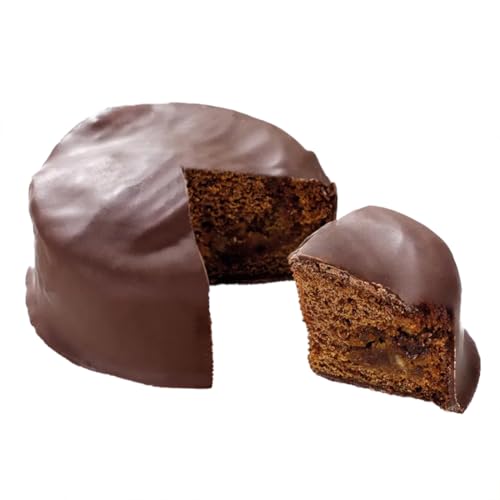 Confiserie Rabbel | Liegnitzer Bombe | Honigkuchen mit Fruchtfüllung, Zartbitterschokolade, schlesische Spezialität, traditionelle Rezeptur | 100 g Confiserie Rabbel | Liegnitzer Bombe | Honigkuchen mit Fruchtfüllung, Zartbitterschokolade, schlesische Spezialität, traditionelle Rezeptur | 100 g von Rabbel