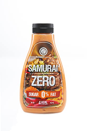 Rabeko Zero Sauce - Samurai, 1 x 425ml ohne Zucker & wenig Fett - gesunde Low Carb Produkte kalorienreduziert fettreduziert für Salat, Pommes Frites, Burger, Grill - Gluten und Laktosefrei von Rabeko Products